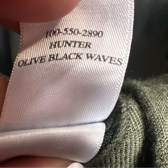 Rails Olive and Black Tie-Dye Button Down Shirt - Picture 9 of 11